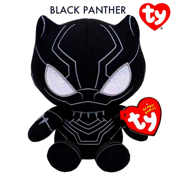 Ty Other - Ty Marvel Beanie Babies 𝐍𝐖𝐓 BLACK PANTHER